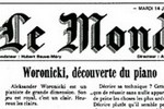 Aleksander Woronicki - Le Monde